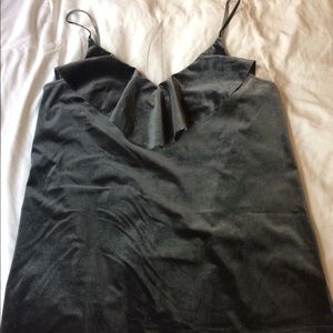 NWT Grey Velvet Cami